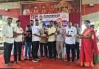 नारळ लढवणे स्पर्धेत पुरुष गटात प्रणय गुरसाळे तर महिला गटात रेश्मा वनस्कर प्रथम.