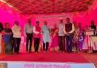राष्ट्रीय पुरस्कार मिळाल्याबद्दल सामाजिक कार्यकर्ते बबली राणे यांचा सत्कार.