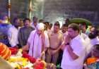 किल्ले सिंधुदुर्गवर आमदार वैभव नाईक यांच्या प्रमुख उपस्थितीत शिवजयंती सोहळा उत्साहात साजरा.  छत्रपती शिवाजी महाराजांच्या एकमेव शिवराजेश्वर मंदिराच्या नुतनीकरणानंतर प्रथमच शिवजयंती सोहळा.