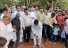 निगुडे रोणापाल ते आरोसकर टेंब रस्त्याचे खासदार विनायक राऊत यांच्या हस्ते भूमिपूजन.