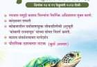 वेंगुर्ला - वायंगणी येथे २४ व २५ फेब्रुवारी रोजी 'कासव महोत्सवाचे’ आयोजन.