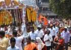 देवगड येथे नरेंद्र महाराज यांच्या पादुकांचा दर्शन सोहळा उत्साहात संपन्न.