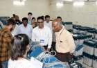 मुख्य निवडणूक अधिकाऱ्यांकडून रत्नागिरीतील मतमोजणी केंद्राची पाहणी.