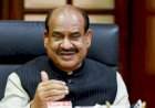 लोकसभा अध्यक्षपदी ओम बिर्ला यांची निवड.