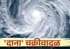 दाना चक्रीवादळाने ओडिसा, पश्चिम बंगालसह अनेक राज्यांमध्ये दाणादाण उडवली