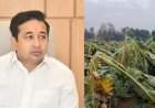 अवकाळी पावसाने झालेल्या नुकसानीचे तातडीने पंचनामे करा, पालकमंत्री नितेश राणे यांच्या अधिकाऱ्यांना सूचना