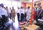 शिवस्वराज्य दिनी जिल्हाधिकारी यांचे‍ छत्रपती शिवाजी महाराजांना अभिवादन
