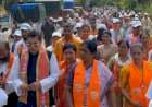 सावंतवाडी शहरात आमदार दिपक केसरकर प्रचाराला मैदानात