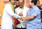 सतीश सावंत यांनी कमळ घेतले हाती...
