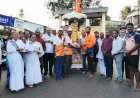 ३५० गडकिल्ले सायकलवर स्वार होऊन पादाक्रांत करण्यासाठी निघालेल्या रणवीर सिंगचा वेंगुर्लेत सत्कार