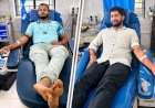 गणरायाच्या साक्षीने माणुसकीचा जागर.......रक्ताची तातडीची गरज कळताच गोवा बांबोळी गाठत केले रक्तदान