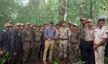 सावंतवाडी वनविभागाकडून व्याघ्र दिन व वनमहोत्सवाच्या निमित्ताने वड झाडांचे वृक्षारोपण.