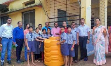 वेंगुर्ला रोटरी क्लबच्या वतीने वेंगुर्ला शाळा नं.१ला पाण्याची टाकी प्रदान.