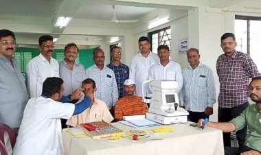 श्री कुणकेश्वर मंदिर देवस्थान ट्रस्टच्या वतीने आयोजित महाआरोग्य शिबीराला उत्स्फूर्त प्रतिसाद.