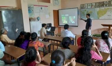 फुलपाखरांप्रमाणे नेत्रगोलचा वापर करून विद्यार्थ्यांनी अनेक विषयाचे ज्ञान प्राप्त करावे : सूरज मळीक.