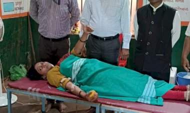 डेगवे येथील आयोजित रक्तदान शिबिराला उत्स्फूर्त प्रतिसाद; ५० जणांनी केले रक्तदान.