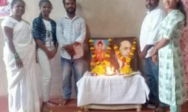 धामापूर येथे ६७ वा धम्मचक्र प्रवर्तन दिन साजरा.