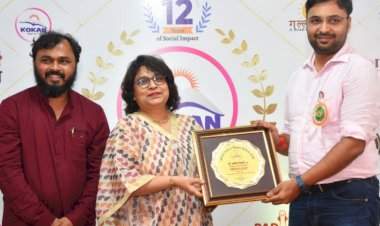 डॉ.अमेय देसाई यांचा राज्यस्तरीय कोकणरत्न पुरस्काराने सन्मान.