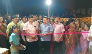 समीर नलावडे मित्रमंडळाची दिवाळी बाजार संकल्पना स्तुत्य : आम.नितेश राणे.  कणकवलीत दिवाळी बाजाराचा शुभारंभ.