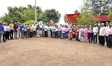गोवा विधानसभा आमदार उल्हास तुयेकर यांची  वेंगुर्ला नगरपरिषदेच्‍या विविध प्रकल्पांना भेट.