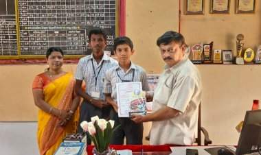 तालुकास्तरीय विज्ञान प्रदर्शनात पाटकर हायस्कूल चे यश.