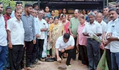 माणगाव विभागातील विविध विकास कामांची आ. वैभव नाईक यांच्या उपस्थितीत भूमिपूजने.