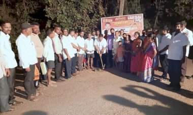 घावनळे विभागात विकास कामांचा धडाका.  आ.वैभव नाईक यांनी मंजूर केलेल्या विविध विकास कामांची भूमिपूजने.