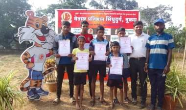 वेताळ प्रतिष्ठान आयोजित जिल्हास्तरीय मॅरेथॉन स्पर्धेत सदू स्पोर्ट्स अकॅडमी वजराटचे उल्लेखनीय यश.