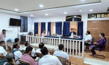 मराठा आरक्षणाच्या सर्वेक्षणाचा आ.वैभव नाईक यांनी घेतला आढावा.