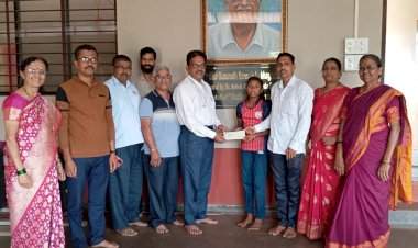 पाट येथील आकांक्षा कुंभारला ‘हिडन गेम्स अवॉर्ड’ प्रदान.