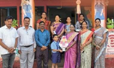 जागतिक स्तरावरील नाट्यछटा स्पर्धेत सर्वज्ञ वराडकरचे यश.