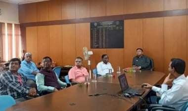 महाराष्ट्र राज्याचे प्रवेश नियामक प्राधिकरण अध्यक्ष जे.पी. डांगे यांची मत्स्य महाविद्यालयाला भेट.