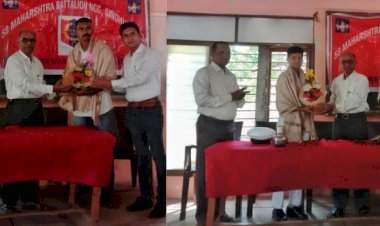 खर्डेकर महाविद्यालयाच्या दोन एन.सी.सी.कॅडेट्सची भारतीय सैन्यात निवड.  निवड झालेल्या कॅडेट्सचे महाविद्यालयाच्या वतीने सत्कार.