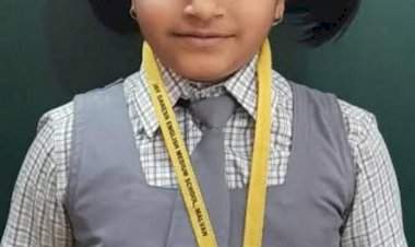 ब्रेन डेव्हलपमेंट परीक्षेत वैष्णवी तांडेलला सुवर्णपदक.