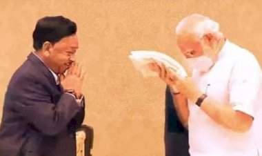 केंद्रीय मंत्री नारायण राणेंच्या वाढदिवसाचे औचित्य साधून पंतप्रधान नरेंद्र मोदी यांच्याकडून कौतुक.