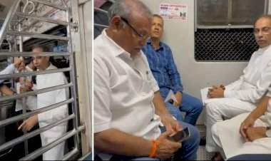 शिवसेना ठाकरे गट पक्षप्रमुख उद्धव ठाकरेंचा बोईसर ते वांद्रे लोकल प्रवास.