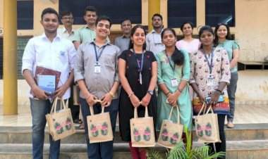 देवगड महाविद्यालयाच्या विद्यार्थ्यांनी केला डब्लू.डब्लु.एफ प्रकल्पा अंतर्गत इंटरशिप कालावधी पूर्ण.