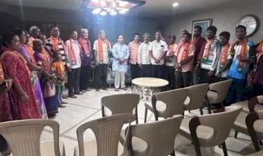 ओसरगाव गवळीवाडी येथील उबाठा सेनेच्या कार्यकर्त्यांचा आमदार नितेश राणे यांच्या उपस्थितीत भाजप मध्ये प्रवेश.