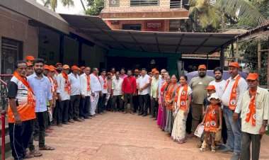 कडाक्याच्या उन्हातही प्रचार करणारे निष्ठावंत शिवसैनिक हीच शिवसेनेची ताकद.