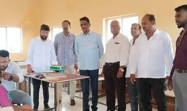 नारिंग्रे व मुणगे येथील आयोजित नेत्र तपासणी व आरोग्य शिबिरास उस्फूर्त प्रतिसाद.