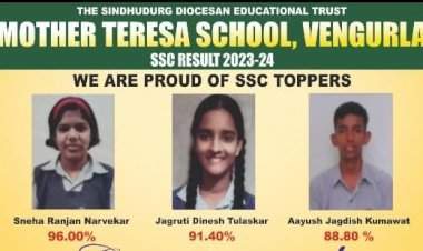 मदर तेरेसा स्कूलचे एस.एस.सी परीक्षेत उज्ज्वल यश.