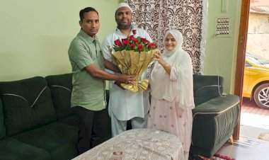 सामाजिक कार्यकर्ते संतोष चव्हाण यांनी दिल्या मुस्लिम बांधवांना बकरी ईदच्या शुभेच्छा.