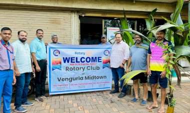 रोटरी क्लब ऑफ वेंगुर्ला मिडटाउनच्या वतीने प्रगतशील शेतकऱ्यांना वृक्ष वाटप.