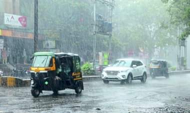 मुंबई, पालघर, ठाणे, रायगड, रत्नागिरी, सिंधुदुर्ग जिल्ह्यात अतिवृष्टीचा इशारा; रेड अलर्ट जारी.  गरज असेल तरच घराबाहेर पडा; हवामान विभागाचे आवाहन.