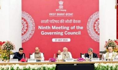 मराठवाडा दुष्काळमुक्त व्हावा; राज्यातील नदीजोड प्रकल्पांना केंद्राने वेग द्यावा; मुख्यमंत्री एकनाथ शिंदे यांची नितीआयोग बैठकीत मागणी.