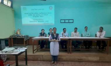 देवरूख कनिष्ठ महाविद्यालयात कथाकथन स्पर्धा उत्साहात संपन्न.