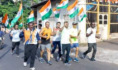 वेंगुर्ला नगरपरिषदेच्या वतीने ‘हर घर तिरंगा’ अभियानांतर्गत तिरंगा दौड.