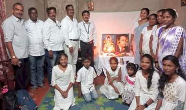 धामापूर येथे वर्षावास कार्यक्रम संपन्न.