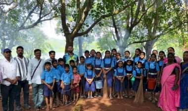 ओसरगाव जि.प.शाळा नं १ च्या वतीने स्वच्छ भारत मोहिमेअंतर्गत ओसरगाव तलाव परिसराची स्वच्छता.