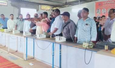 वेंगुर्ला येथे आंतरमहाविद्यालयीन झोनल नेमबाजी स्पर्धा संपन्न.